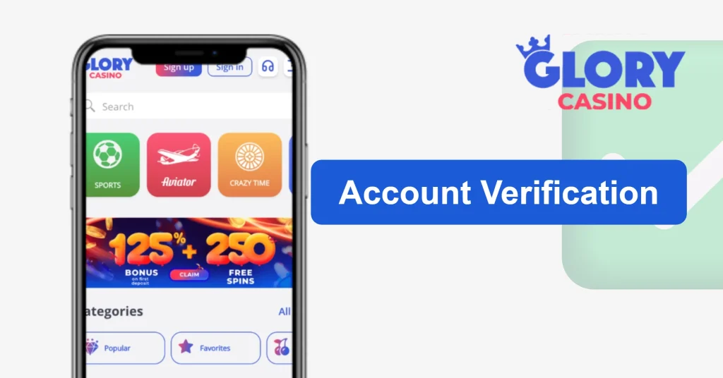 Glory Casino Account Verification