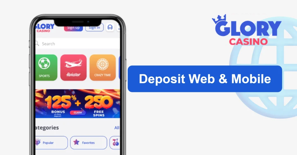 How to Deposit in Casino (Web & Mobile)