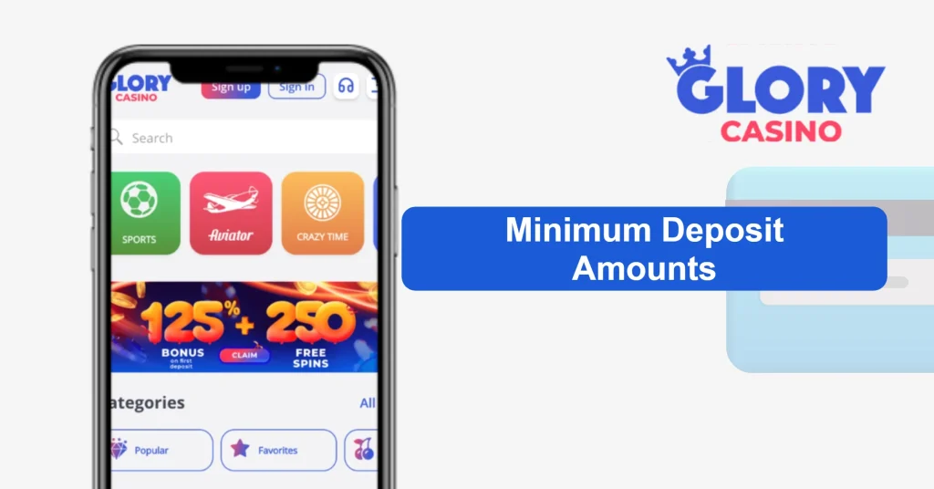 Minimum Deposit Amounts and Limits